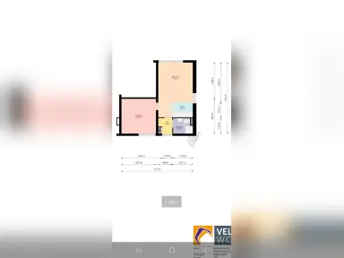 35m2 house to rent for 550€/month in De Raetstraat, Velsen-Noord