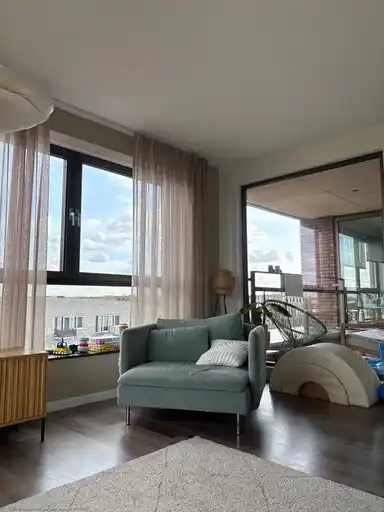 100m2 apartment to rent for 1375€/month in Jazzsingel, Utrecht