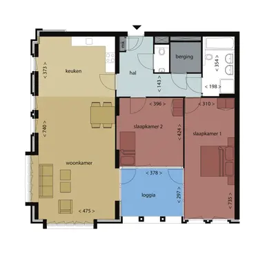 119m2 Appartement te huur voor 1950€/maand in Terheijdenstraat 10, Breda