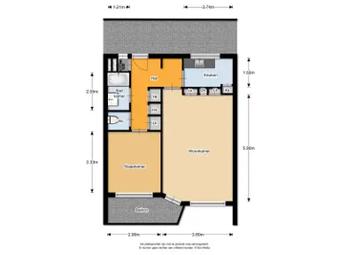 56m2 apartment to rent for 706.32€/month in Espoortstraat 257, Enschede
