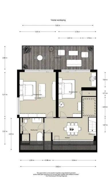 217m2 Appartement à louer pour 7500€/mois à De Lairessestraat 16-2, Amsterdam