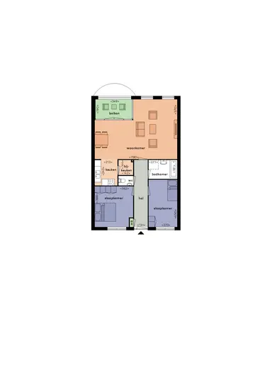 96μ² Διαμέρισμα προς ενοικίαση για 1950€/μήνα σε Westwijkplein 37, Amstelveen