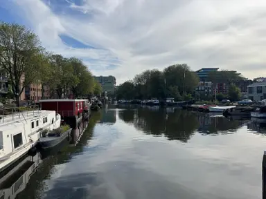 42μ² στούντιο προς ενοικίαση για 1180€/μήνα σε Bickersgracht, Amsterdam