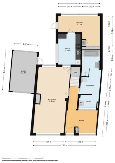 154m2 house to rent for 2950€/month in Abeelstraat 24, Breda