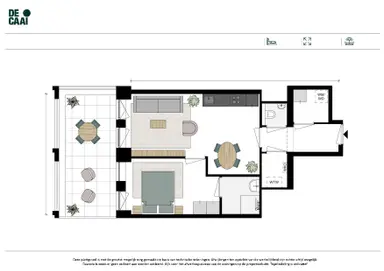 48m2 Appartement à louer pour 1085€/mois à Eindhoven