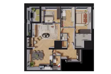 111m2 Appartement à louer pour 1945€/mois à Eindhoven