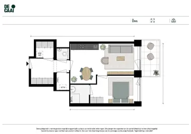 52μ² Διαμέρισμα προς ενοικίαση για 1150€/μήνα σε Eindhoven