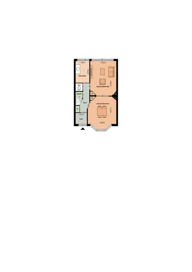 111m2 huis te huur voor 2310€/maand in Charlotte van Montpensierlaan, Amstelveen