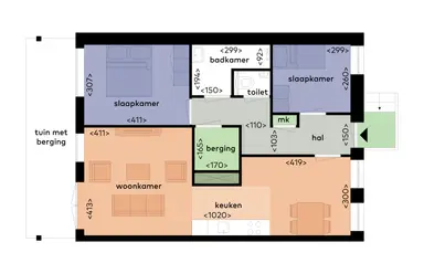 75m2 Appartement à louer pour 1480€/mois à Toxopeusstraat 28, Groningen