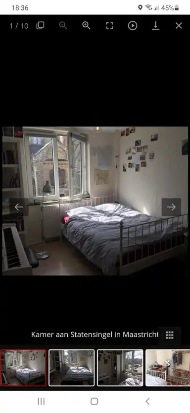 11m2 room to rent for 480€/month in Statensingel 192C, Maastricht
