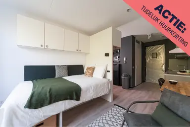 21m2 studio to rent for 1073.75€/month in Teteringsedijk 120, Breda