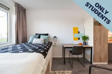 16m2 studio to rent for 989.75€/month in Limapad 498, Utrecht